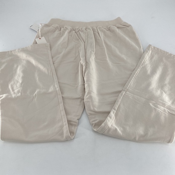 Good American Bone001 Wide Leg Sweatpant XL - Picture 4 of 10